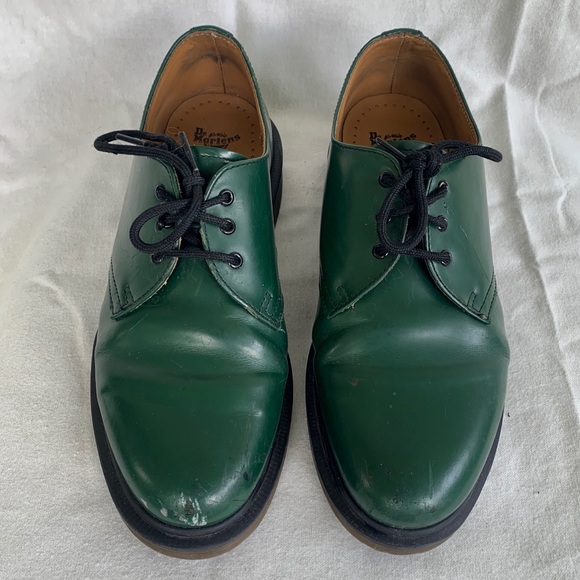 dr martens 1461 green